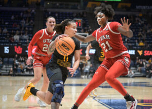 J.J. Quinerly ties school record with 38 points, as No. 18 WVU cruises past Utah